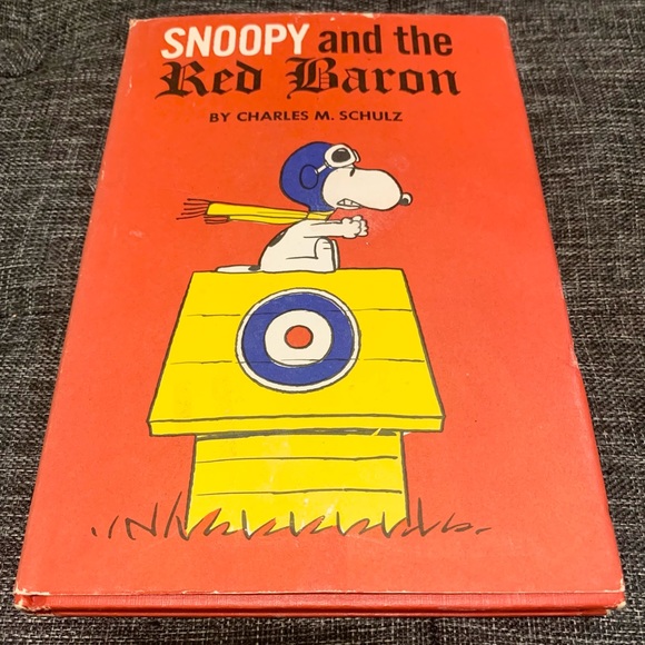 Snoopy and the Red Barron Charles Schulz collectible book first edition 1966